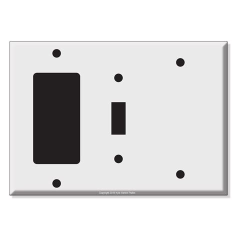 electrical box wall plate for toggle switch|1 toggle blank wall plate.